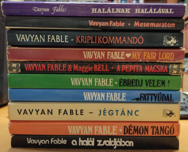 Vavyan Fable - 10 db Vavyan Fable regny (cmek a termklersban, sajt fot)