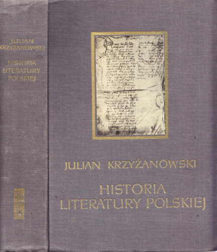 Julian Krzyżanowski - Historia Literatury Polskiej - Alegoryzm - preromantyzm