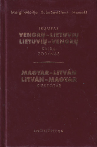 Magyar - litván , litván - magyar kisszótár