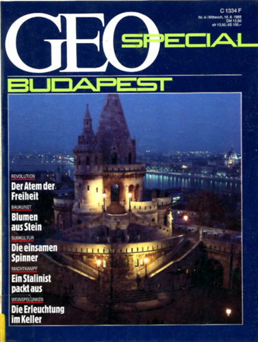 GEO Special 08/1989 - Budapest