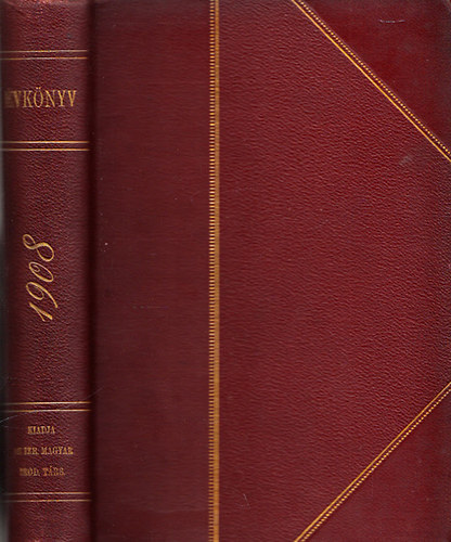 Bnczi Jzsef  (szerk.) - Izraelita Magyar Irodalmi Trsulat (IMIT) vknyv 1908.