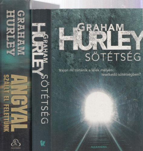 Graham Hurley - 2 db Graham Hurley krimi: S�t�ts�g + Angyal sz�llt el felett�nk