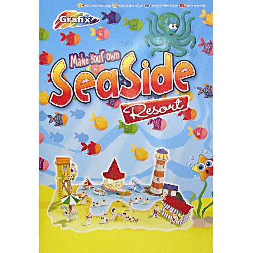 Make your Own Seaside Resort - Tengerparti modellknyv (Grafix)