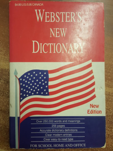Webster's New Dictionary -Compact edition