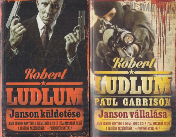 Robert Ludlum - 2 db Robert Ludlum regény: Janson küldetése + Janson vállalása