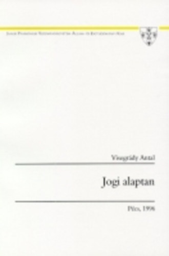 Visegrdy Antal - Jogi alaptan