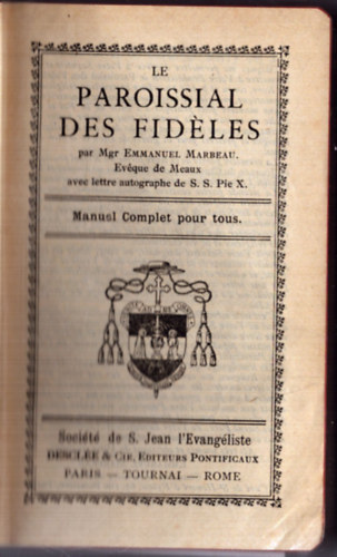 Emmanuel Marbeau - Le parossial des fid�les
