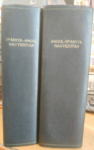 2 db Angol-Spanyol nagysztr + Spanyol-Angol nagysztr