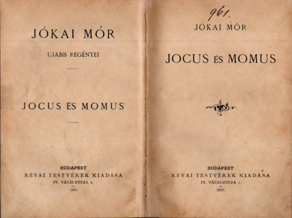 Jkai Mr - Jocus s Momus