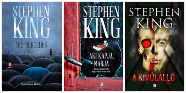 Stephen King - Mr. Mercedes + Aki kapja, marja + A kvlll (3 m)