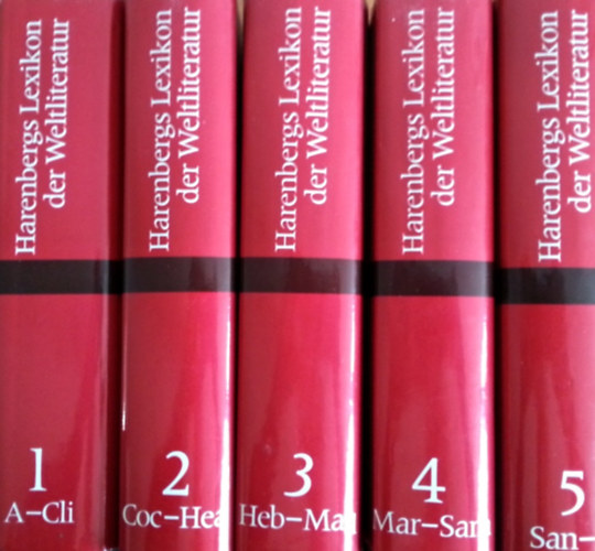 Ivo Frenzel, Joachim Kaiser, Lew Kopelew, Hilde Spiel Francois Bondy - Harenbergs Lexikon der Weltliteratur I-V.