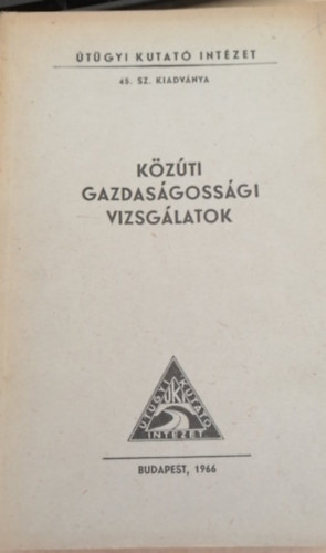 Kzti gazdasgossgi vizsglatok