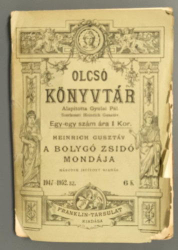 Heinrich Guszt�v - A bolyg� zsid� mond�ja