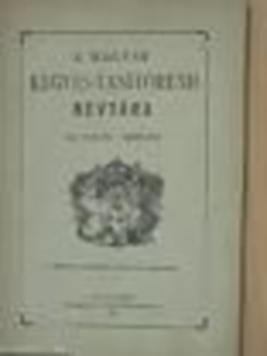 A  magyar Kegyes-Tantrend nvtra az 1938/39. tanvre