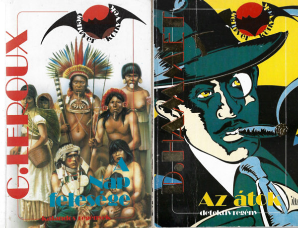 2 db Denevér Könyvek, G. Leroux: A Nap felesége, D. Hammet: Az átok