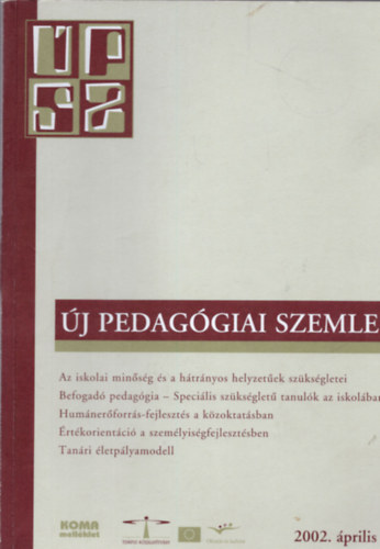 �j Pedag�giai Szemle - 2002. �prilis