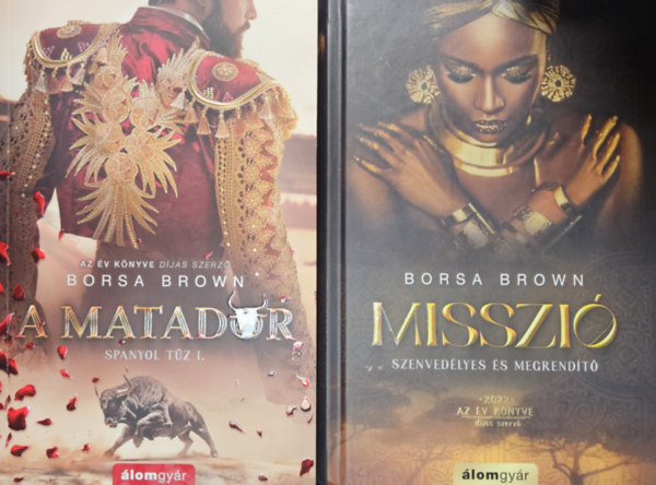 Borsa Brown - 2 db Borsa Brown romantikus regny: A matador + Misszi