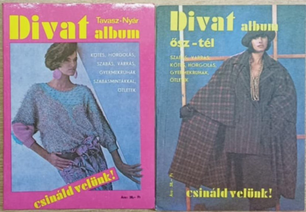 2db Divat album (tavasz-ny�r, �sz-t�l)
