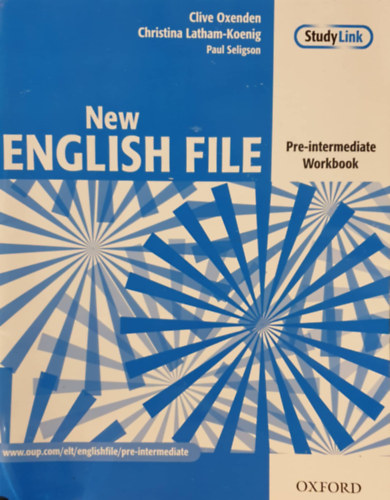 Paul Seligson, Christina Latham-Koenig Clive Oxenden - New English File - Pre-intermediate Workbook