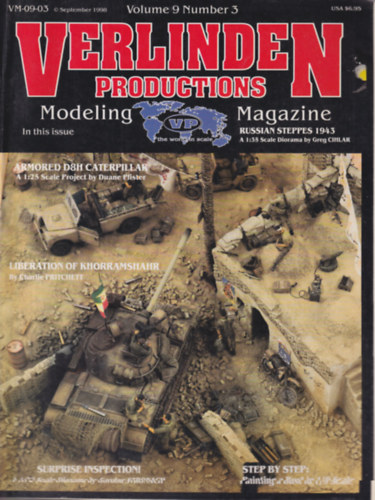 Verlinden productions Modeling Magazine 1998 september  ( number 3 )