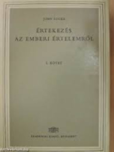 John Locke - rtekezs az emberi rtelemrl I