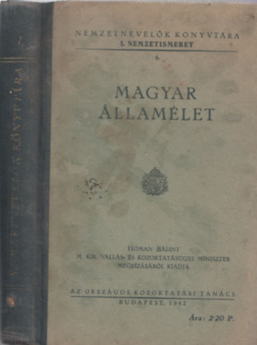 Magyar �llam�let (Nemzetnevel�k K�nyvt�ra)