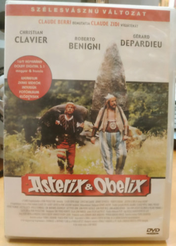 Christian Clavier G�rard Depardieu - Asterix �s Obelix - sz�lesv�szn� v�ltozat (1 DVD)