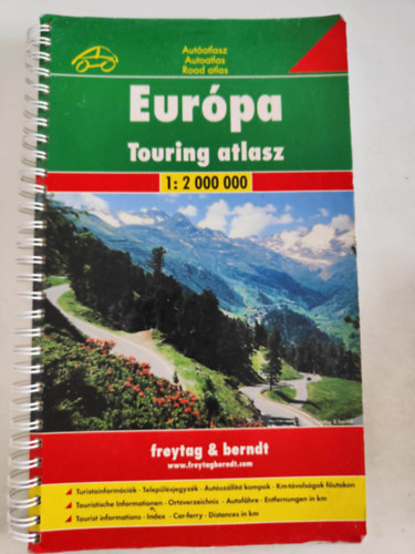 Eurpa touring atlasz