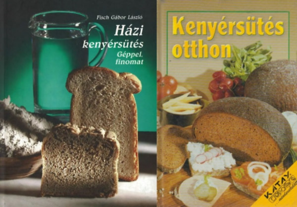 Fisch Gbor Lszl Sabine Kieslich - 2 db knyv kenyrstsrl: Kenyrsts otthon + Hzi kenyrsts (gppel, finomat)