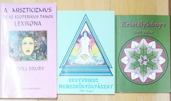 Elke Lopes, Elke Lopes, Nevill Drury DaEl Walker - 3db ezotériával, miszticizmussal kapcsolatos mű - A miszticizmus és az ezoterikus tanok lexikona, Ezoterikus nemeskőgyógyászat, Kristálykönyv
