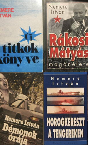 Nemere István - Történelmi és krimi könyvcsomag (4 kötet)