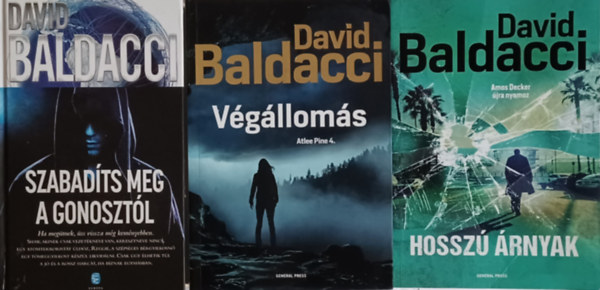 David Baldacci - Szabadts meg a gonosztl + Hossz rnyak + Vglloms (3 m)