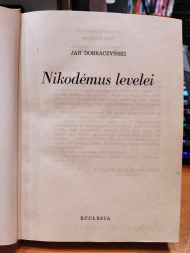 Jan Dobraczynski - Nikodémus levelei