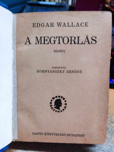 Edgar Wallace - A megtorl�s