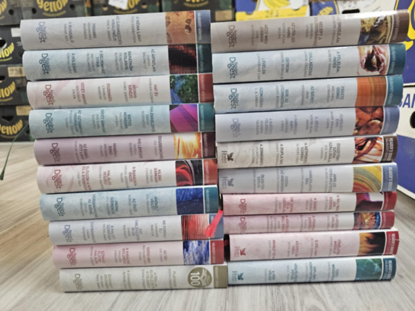 Nelson DeMille, Michael Connelly, Lincoln Child, Joanna Trollope, Robert Ludlum, Lee Child, Jeffrey Archer, James Patterson, Peter James, David Baldacci, Henning Mankell, Harlan Coben, Jill Mansell, J - 20db a Reader's Digest v�logatott k�nyvek sorozatb�l, K�NYVMENT� AJ�NLAT
