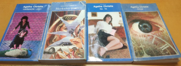 Agatha Christie - 4 db Agatha Christie: Harmadik lny + Herkules munki + No. 16. + rk