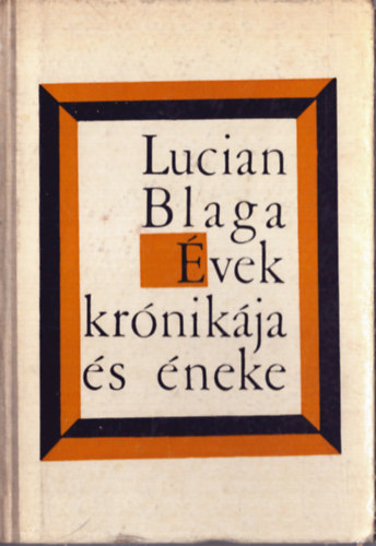 Lucian Blaga - �vek kr�nik�ja �s �neke