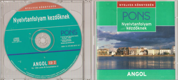 PONS_Nyelvtanfolyam kezdknek - angol CD1 - CD2 (knyv nlkl)