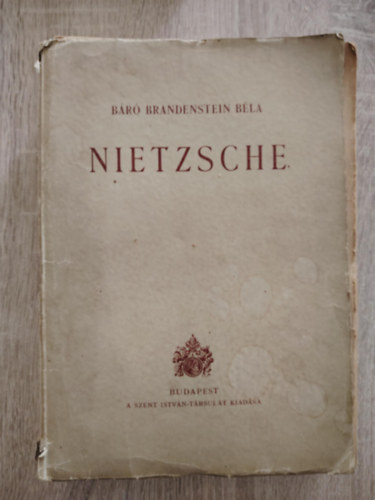 Brandenstein Bla Br - Nietzsche (I. kiads)