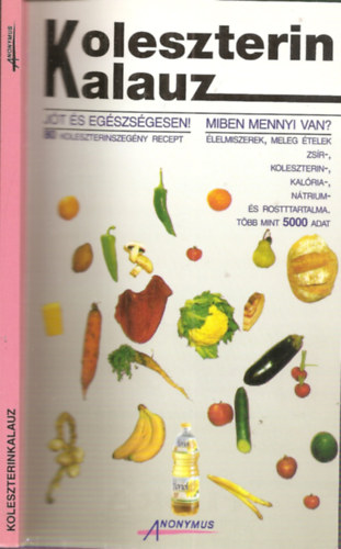 dr.Bíró György (szerk.) - Koleszterin kalauz - Jót és egészségesen! (80 recept) Miben mennyi van?