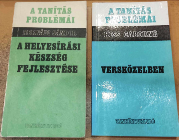Herndi Sndor, Kiss Gborn - 2 db A tants problmi: A helyesrsi kszsg fejlesztse + Verskzelben