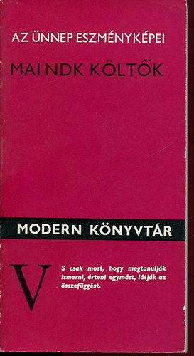 Kal�sz M�rton - Az �nnep eszm�nyk�pei (Mai NDK k�lt�k)