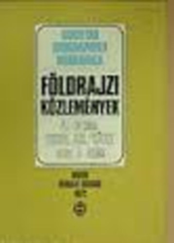 P�csi M�rton  (szerk.) - F�ldrajzi k�zlem�nyek 1979 1-3. sz�m