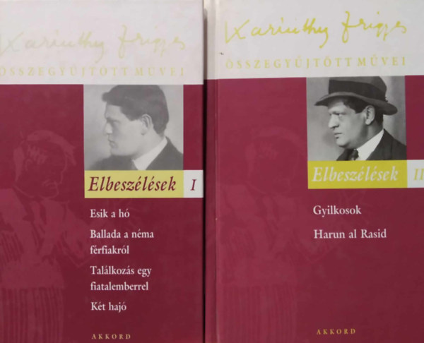 Karinthy Frigyes - 2 db m�: Elbesz�l�sek I.+Elbesz�l�sek II.
