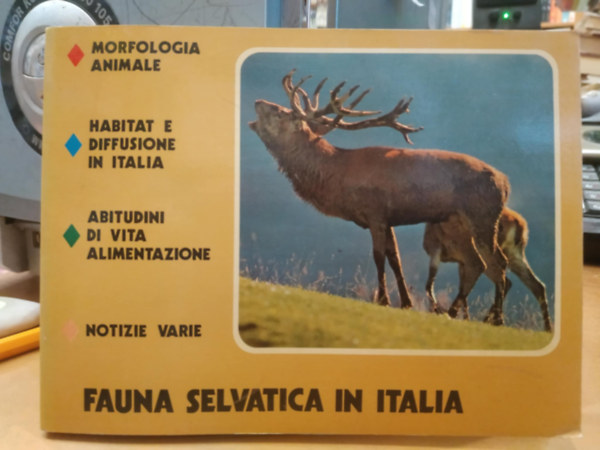Fauna Selvatica in Italia - Morfologia animale - Habitat e diffusione in Italia - Abitudini di vita Alimentazione - Notizie Varie