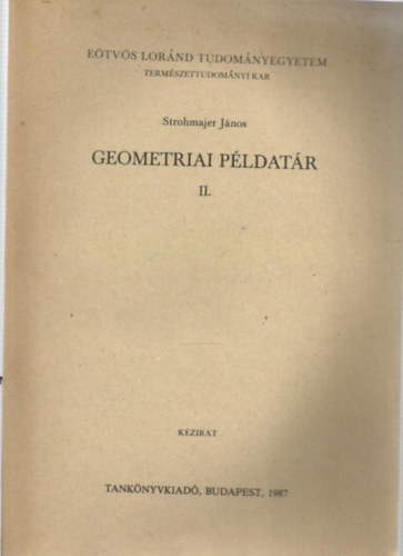 Strohmajer J�nos - Geometriai p�ldat�r II.