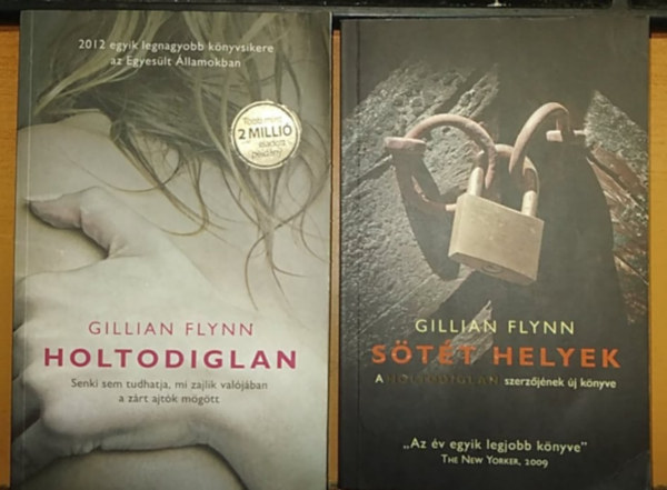 Gillian Flynn - Holtodiglan + S�t�t helyek (2 k�tet)