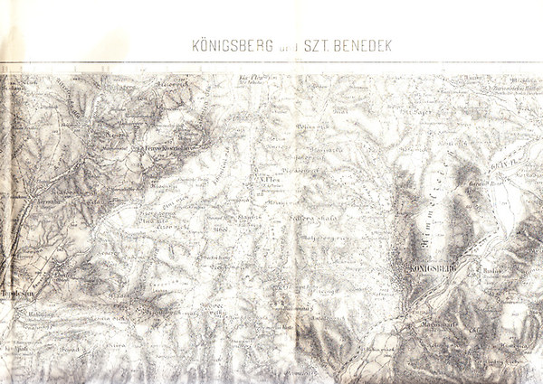 Knigsberg und Szt. Benedek trkp (1: 75000)- Zone 12 Col. XIX.