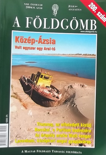 A Fldgmb (A Magyar Fldrajzi Trsasg folyirata) 2004/4.