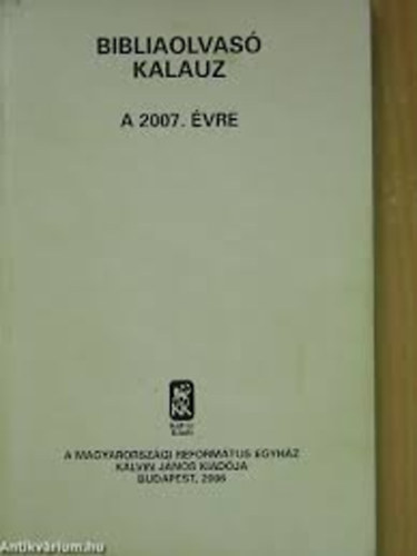 Bibliaolvas� kalauz a 2007.�vre
